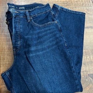Old Navy Womens Extra High Rise Sky Hi Straight Secret Slim Pockwt Jeans Size 16